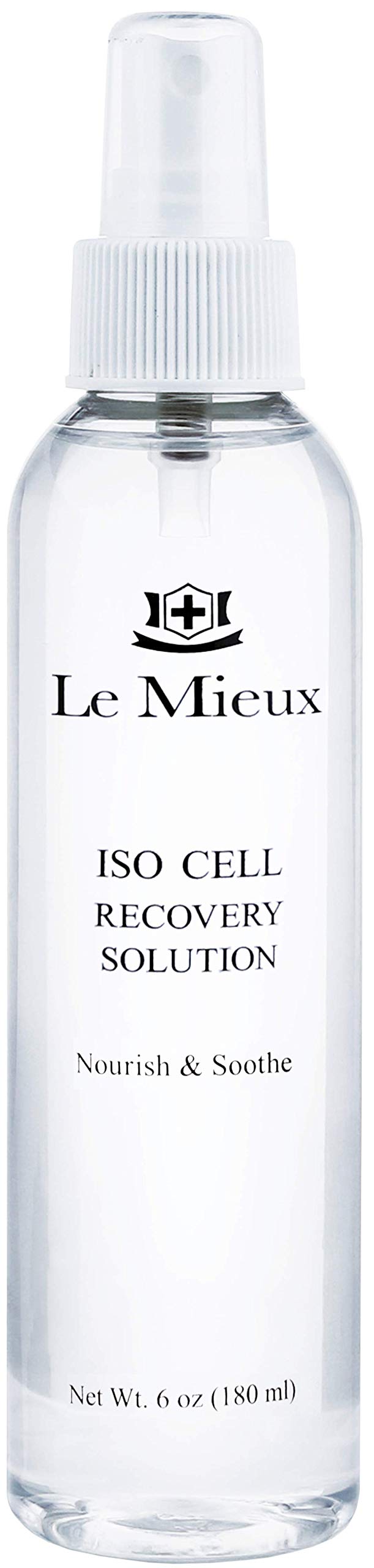 Le Mieux Iso-Cell, botella de tónico calmante para piel sensible.