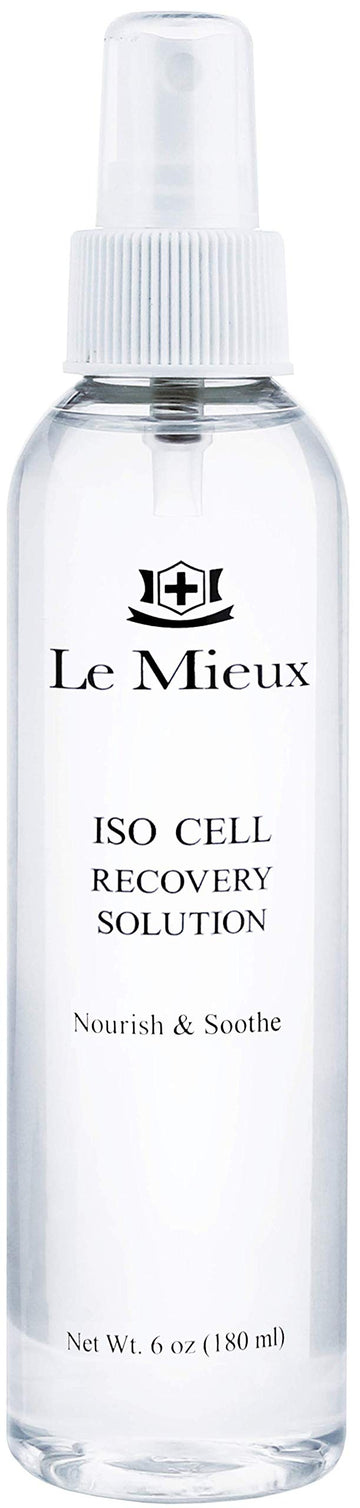 Le Mieux Iso-Cell, botella de tónico calmante para piel sensible.