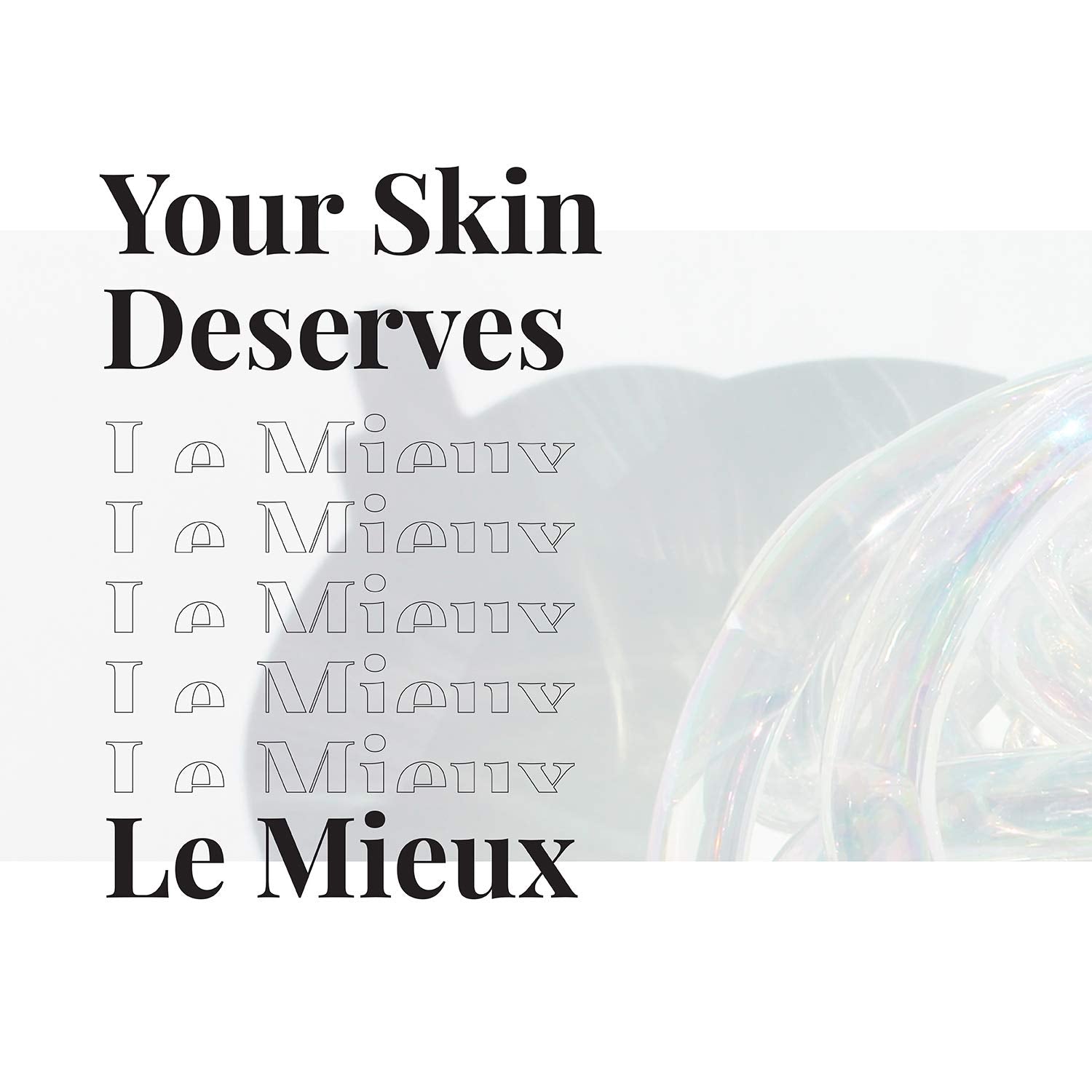 Le Mieux ideal tras exfoliación para aliviar irritaciones menores.
