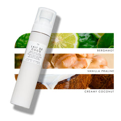 Le Monde Gourmand Lait de Coco Fresh Mist: corazón de jazmín y fresia para aroma suave.