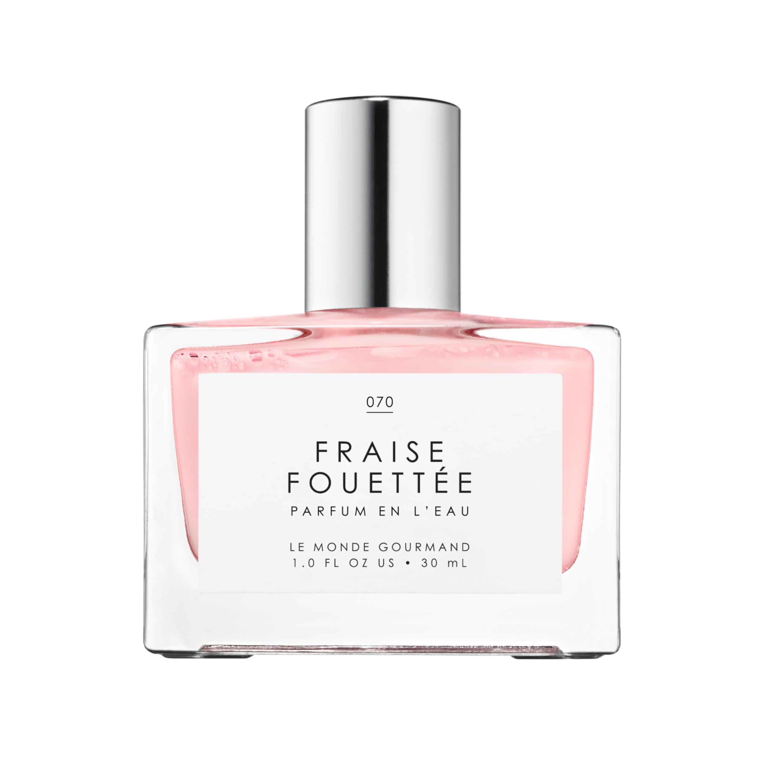 Atomizador Le Monde Gourmand Fraise Fouettée para uso diario.