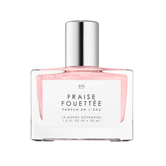 Atomizador Le Monde Gourmand Fraise Fouettée para uso diario.