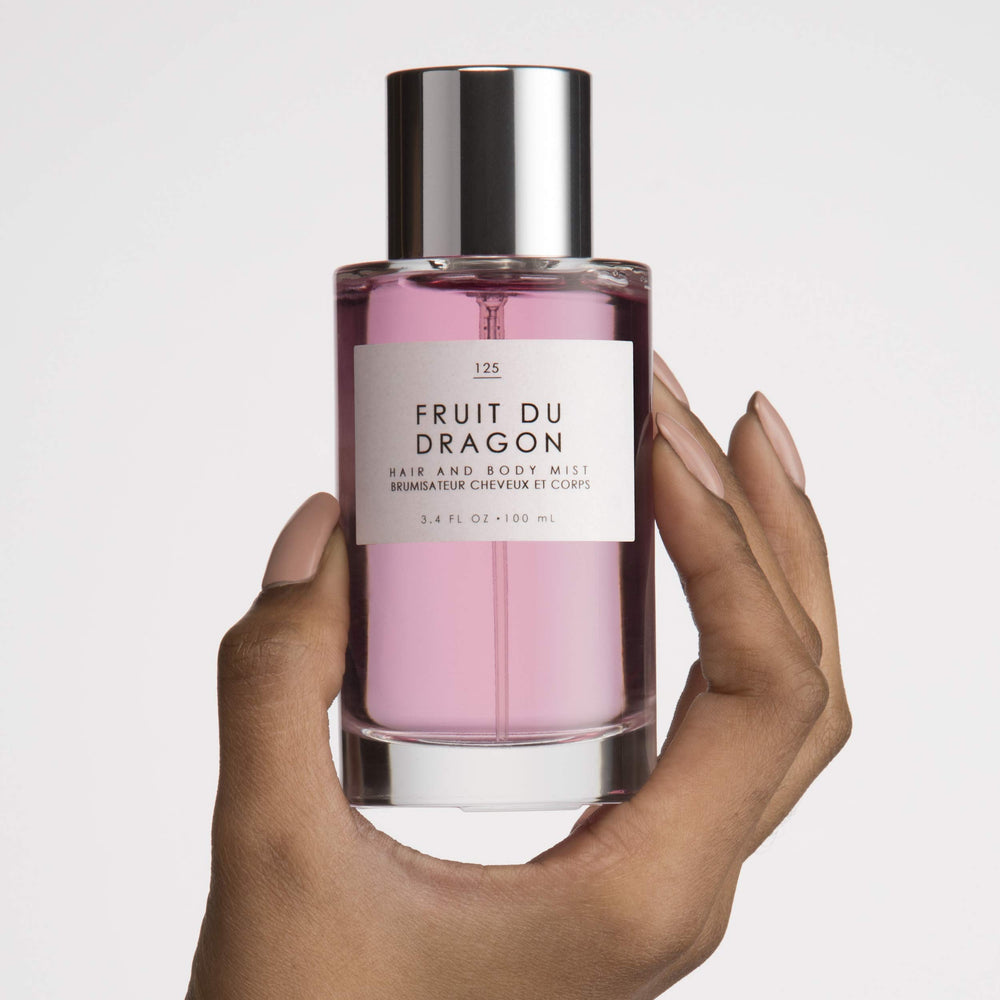 Le Monde Gourmand Fruit du Dragon, aplicación cabello: bruma suave para brillo ligero.
