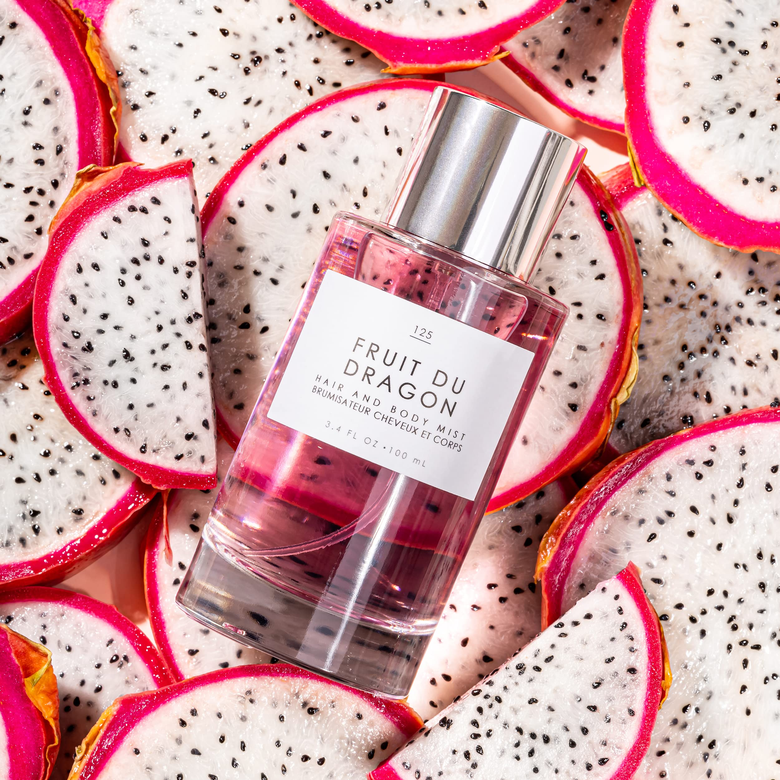 Le Monde Gourmand Fruit du Dragon, detalle: envase elegante y acabado suave.