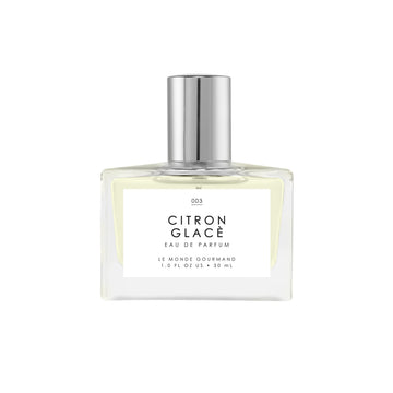 Le Monde Gourmand Limón Glaseado, frasco elegante para uso diurno
