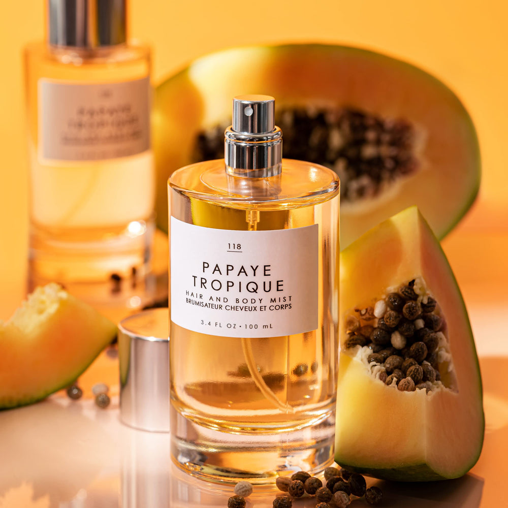 Le Monde Gourmand Papaye Tropique: mezcla de notas tropicales para momentos cotidianos.