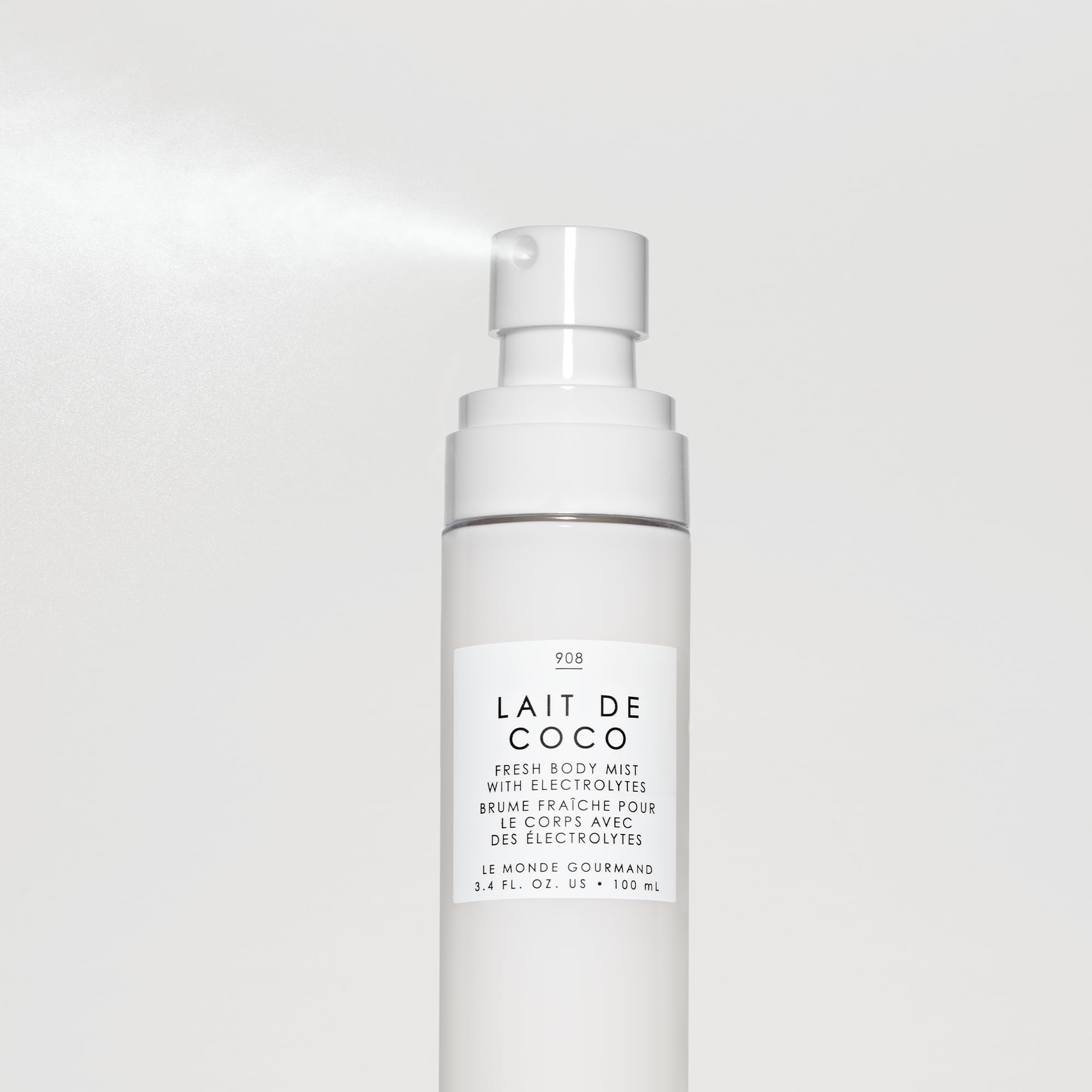 Le Monde Gourmand Lait de Coco Fresh Mist: pétalos monoi que añaden calidez.