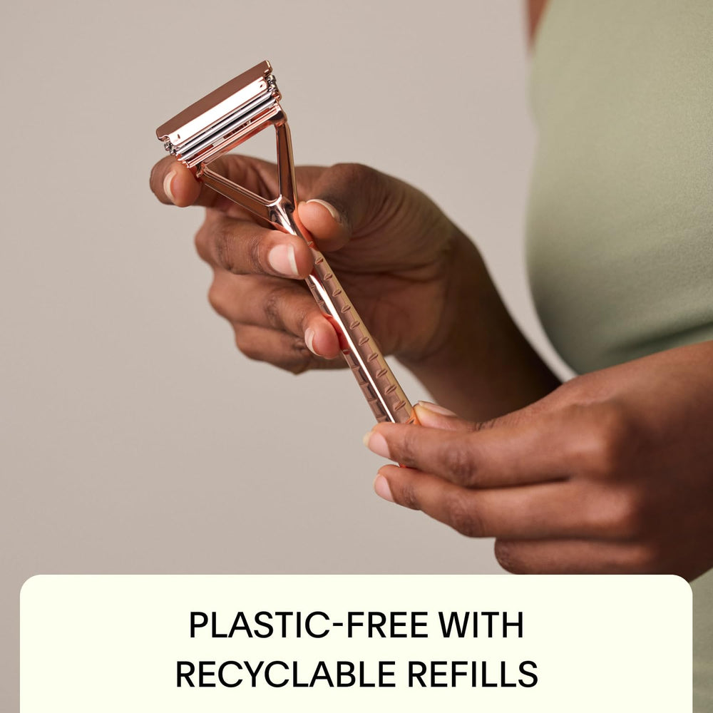 Leaf Shave envase reciclable para uso responsable