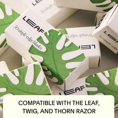 Leaf Shave: lata de reciclaje para hojas usadas, opción más ecológica
