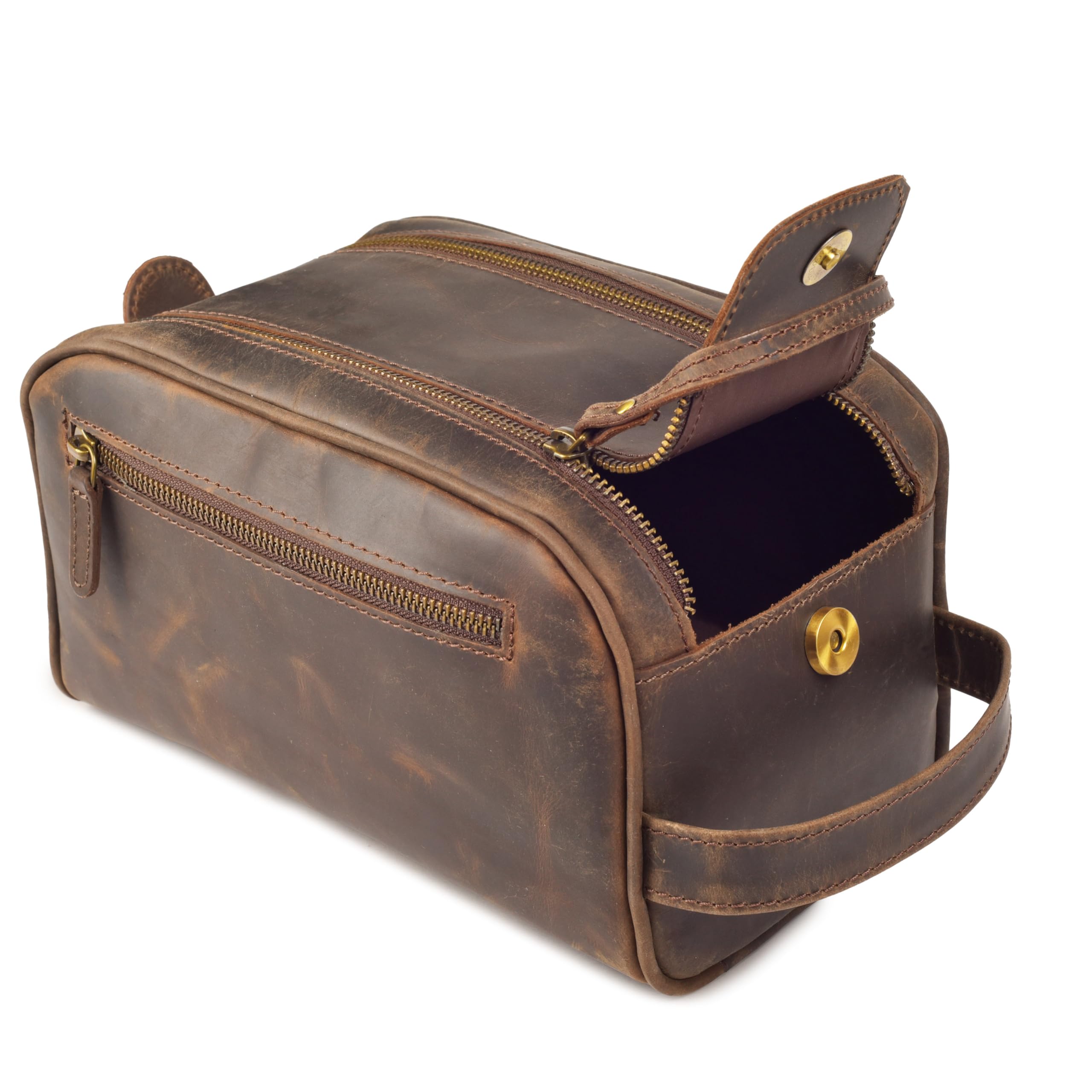 Cuir grainé Leather Village, caractère durable et prêt à durer.