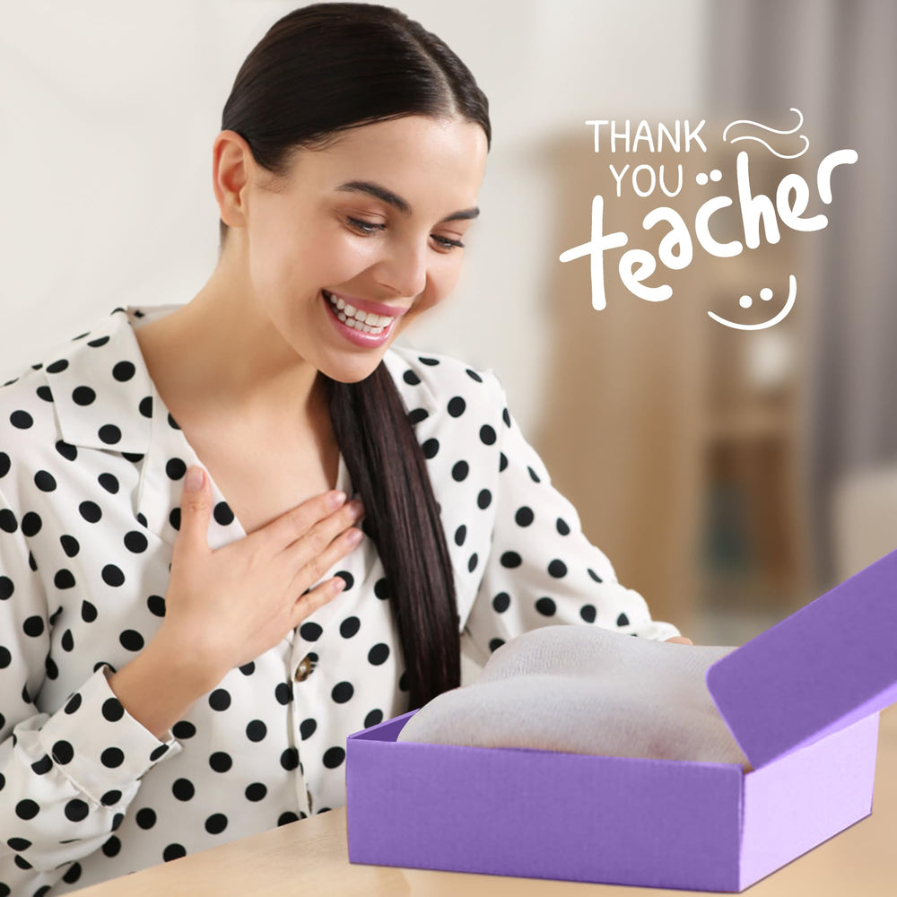 LE CADEAU tarjeta lavanda: mensaje personalizado de agradecimiento