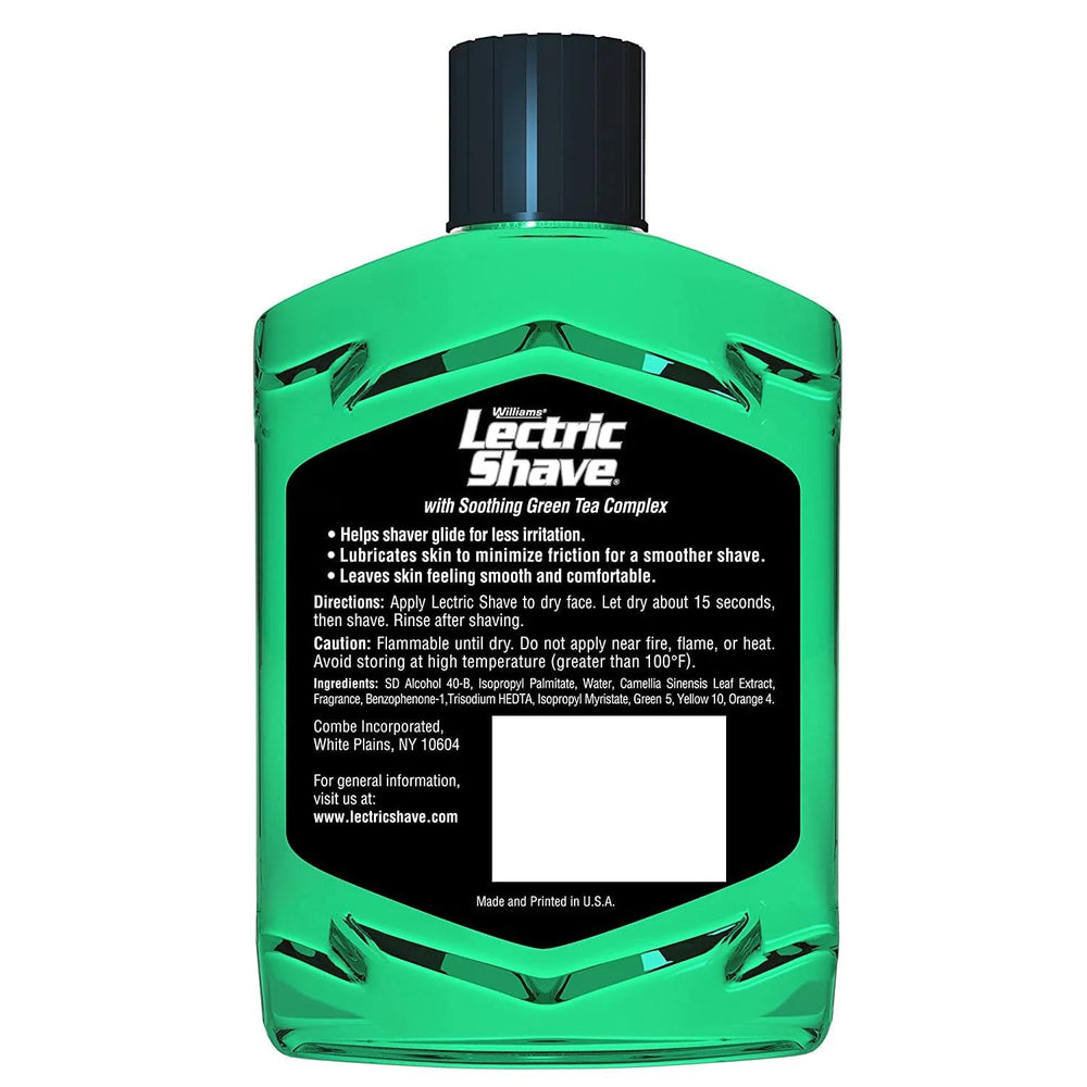 Lectric Shave Pre-Shave Original, conveniente para viaje gracias a su formato.