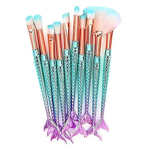 LEDeng Funfunman: brochas colores sirena para delineado, control y precisión