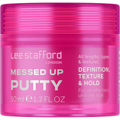 Lee Stafford Messed Up Putty ofrece texturizado ligero para definición precisa.