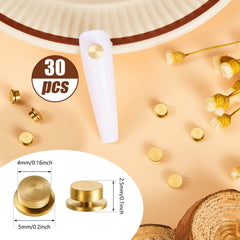Colgantes giratorios para uñas Leelosp con acabado dorado y efecto 3D.