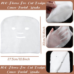 Cortes precortados para ojos, nariz y boca en la mascarilla Leelosp.