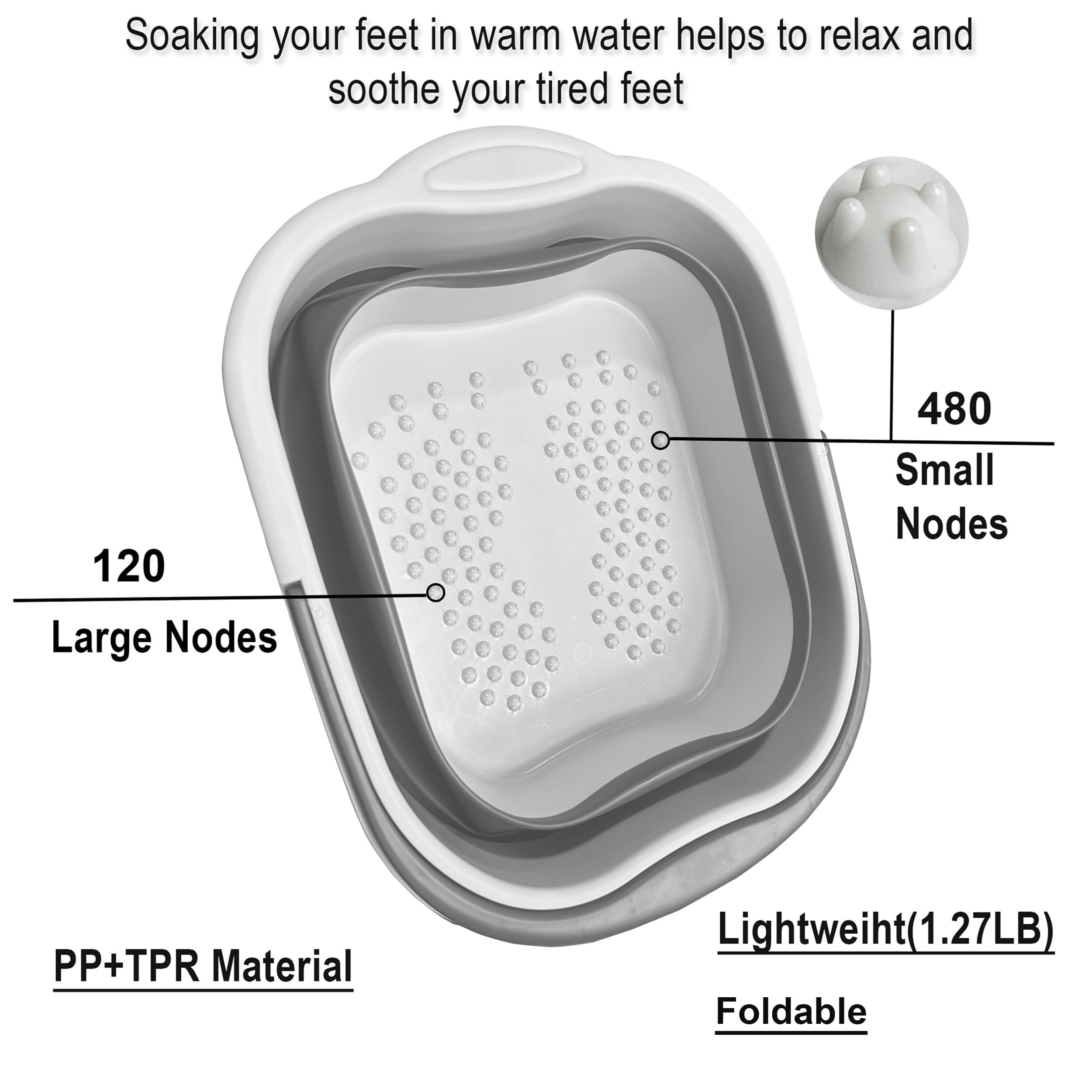 Leemeimei banera pies plegable guarda bajo cama para ahorro de espacio.