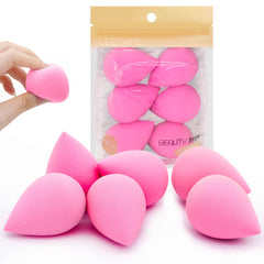 Leeshine esponjas maquillaje con forma de gota para acabado suave y uniforme