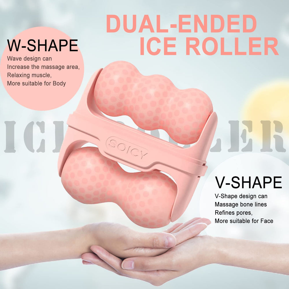 Leeshine rodillo de hielo para viaje facilita sesiones de cuidado en cualquier lugar