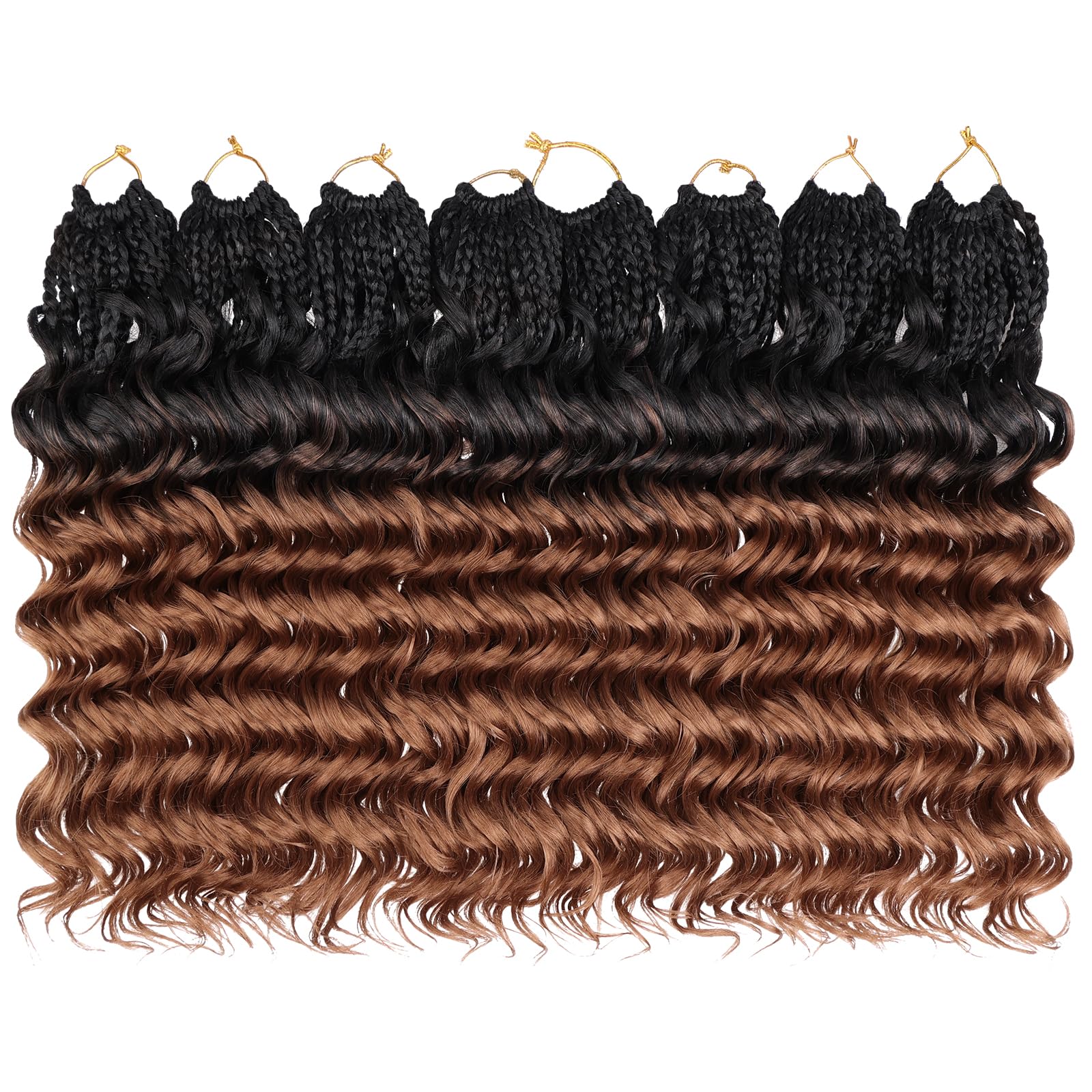 Leeven estilo bohemio con ondas profundas y movimiento natural