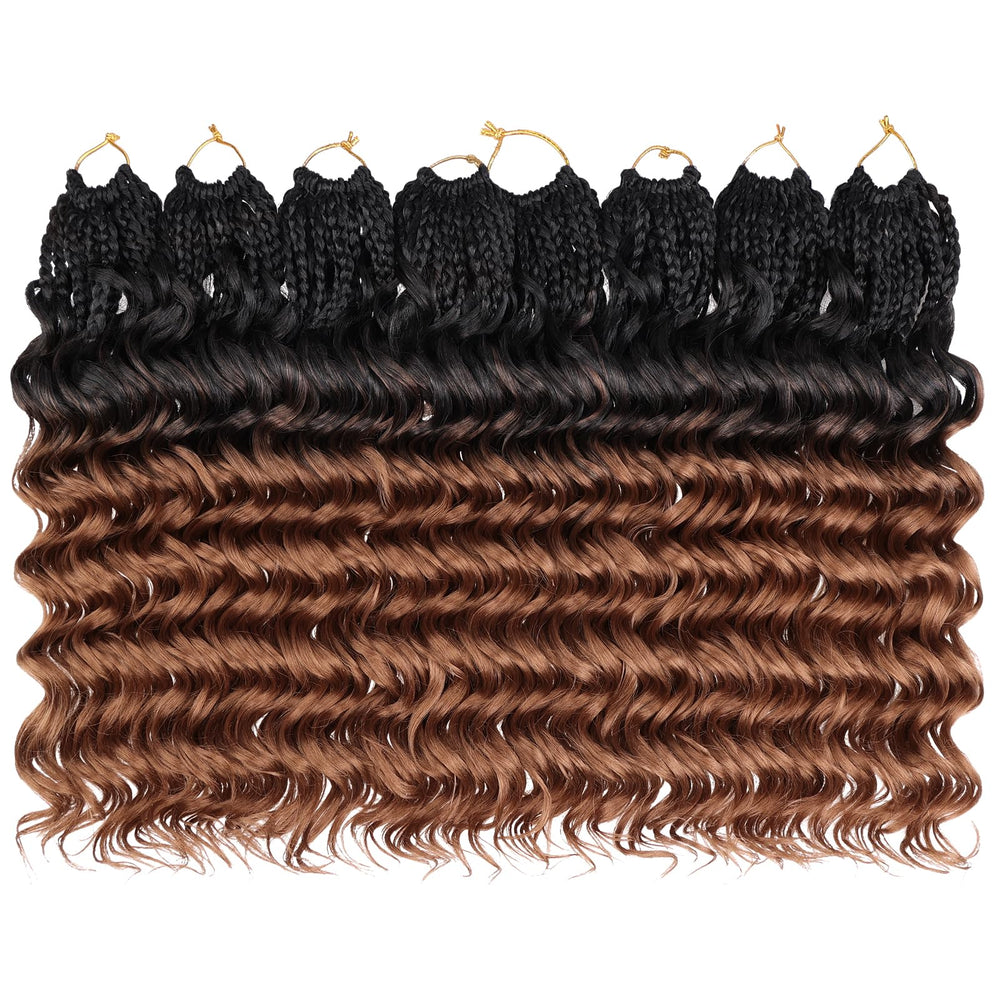 Leeven estilo bohemio con ondas profundas y movimiento natural