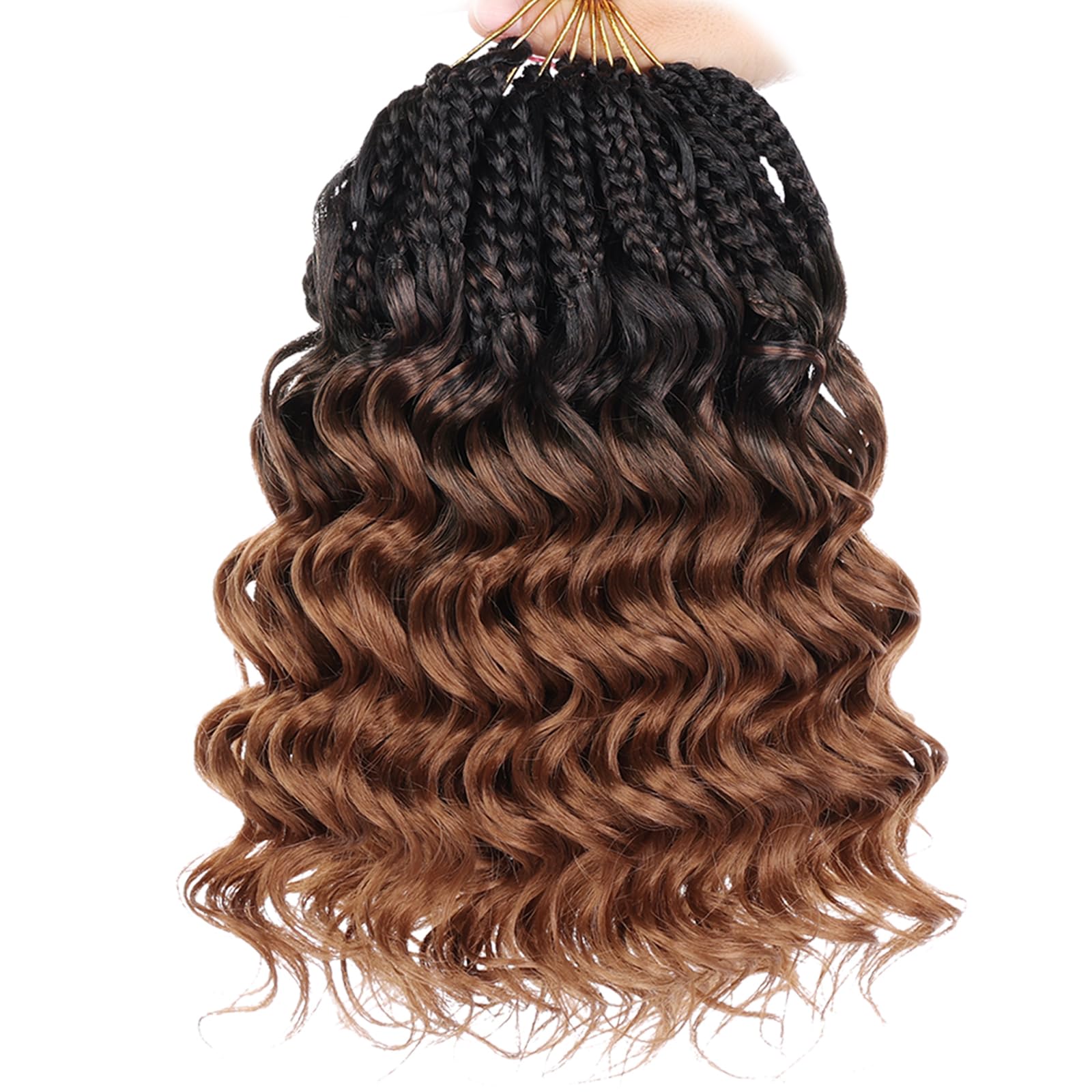 Leeven ola marina crochet, rizos definidos para looks diarios