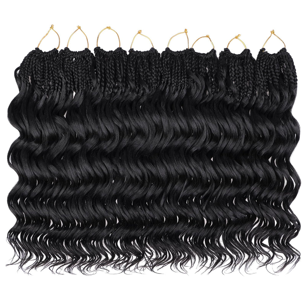Leeven ola oceano crochet, modelo para uso diario cómodo.