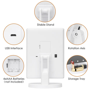 LeeWent base removible para viaje y almacenamiento compacto
