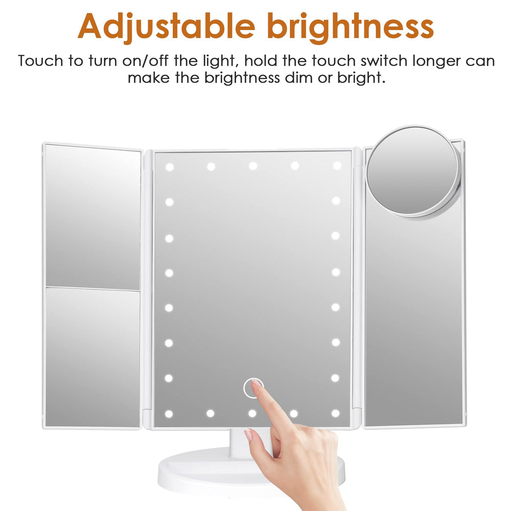 LeeWent iluminación regulable para maquillaje en distintas condiciones de luz