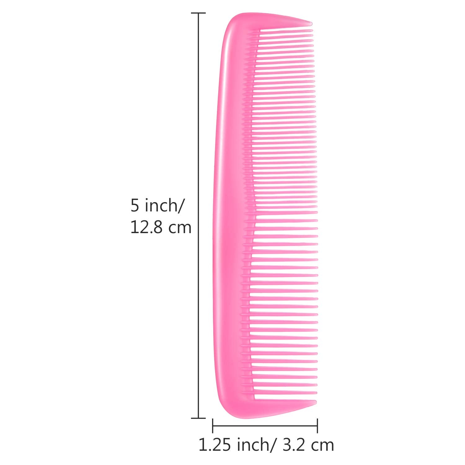 Leinuosen peines de plástico flexible con diseño ergonómico, suaves para el cabello.