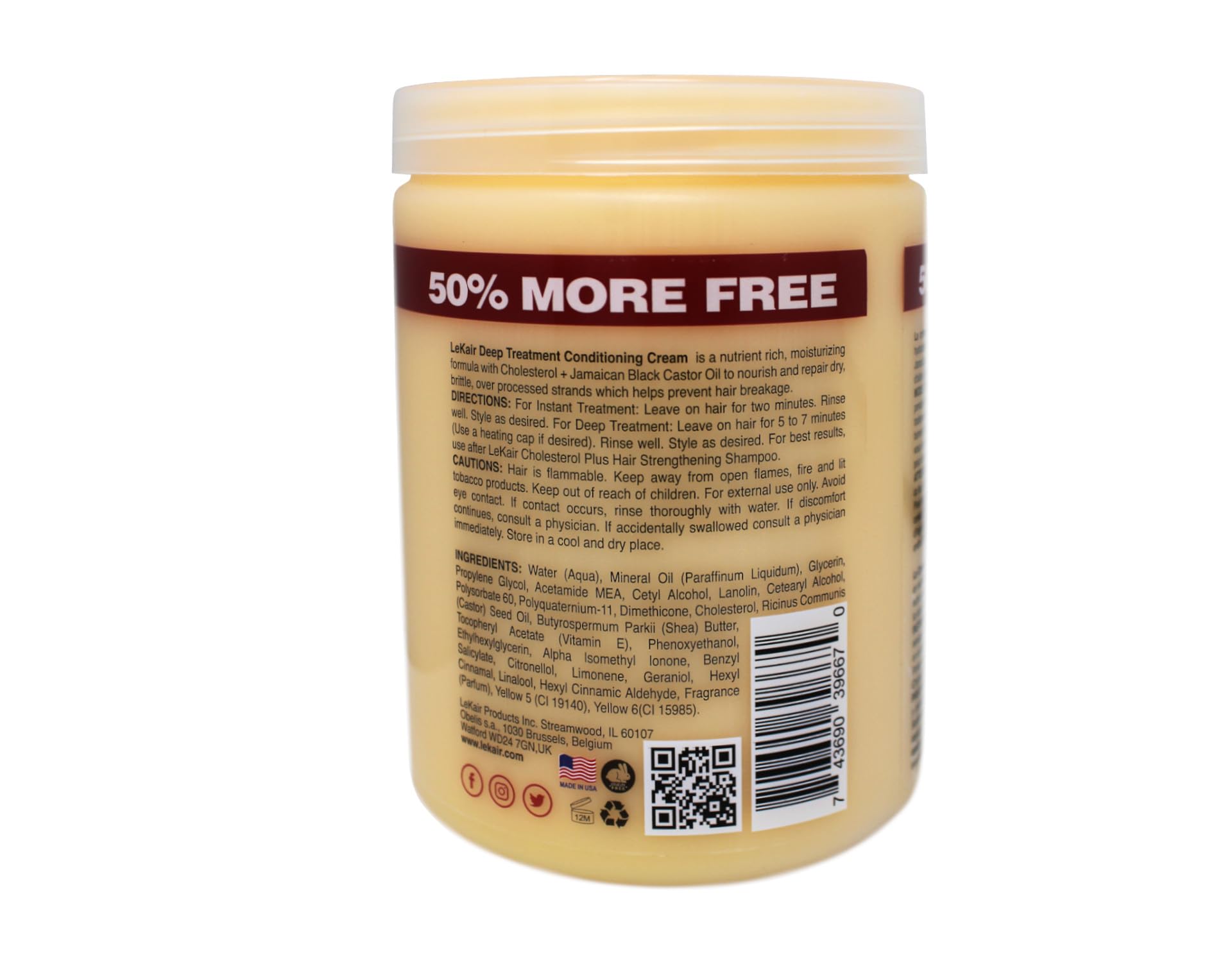 LeKair Cholesterol Plus textura nutritiva que deja brillo y flexibilidad