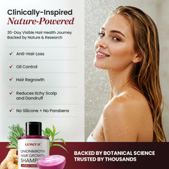 Lemcuh Champú de Romero: espuma suave que aporta volumen al cabello.