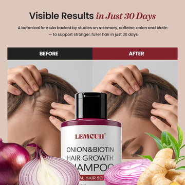 Lemcuh Champú para uso diario: cabello más nutrido y manejable.