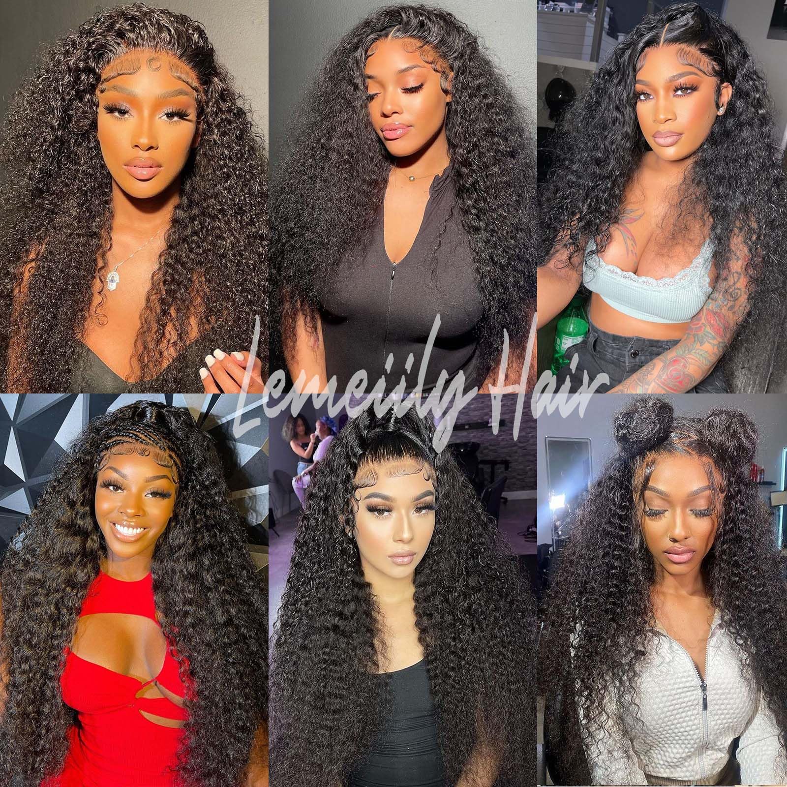 Lemeiily pre-plucked baby-hair wig ready to wear with minimal styling.