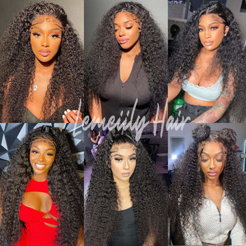Lemeiily pre-plucked baby-hair wig ready to wear with minimal styling.