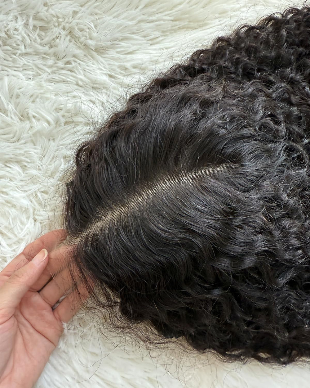Línea de cabello prepeinada Lemoda para un inicio más natural.