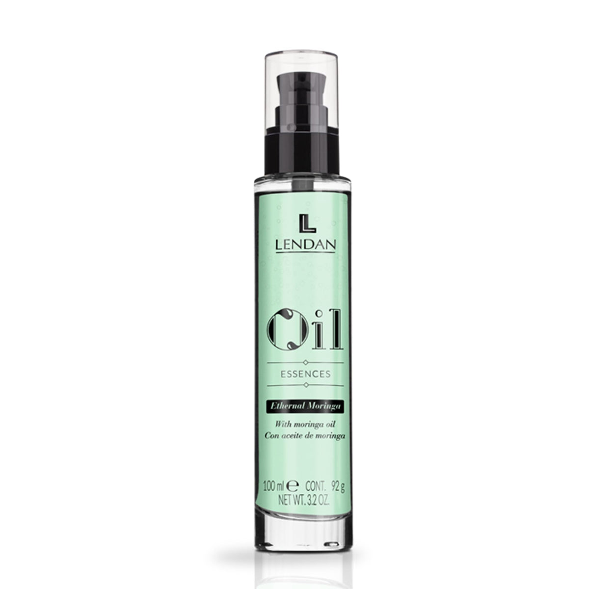 Lendan Moringa huile capillaire, bouteille prête à l'emploi, pour hydrater les cheveux.