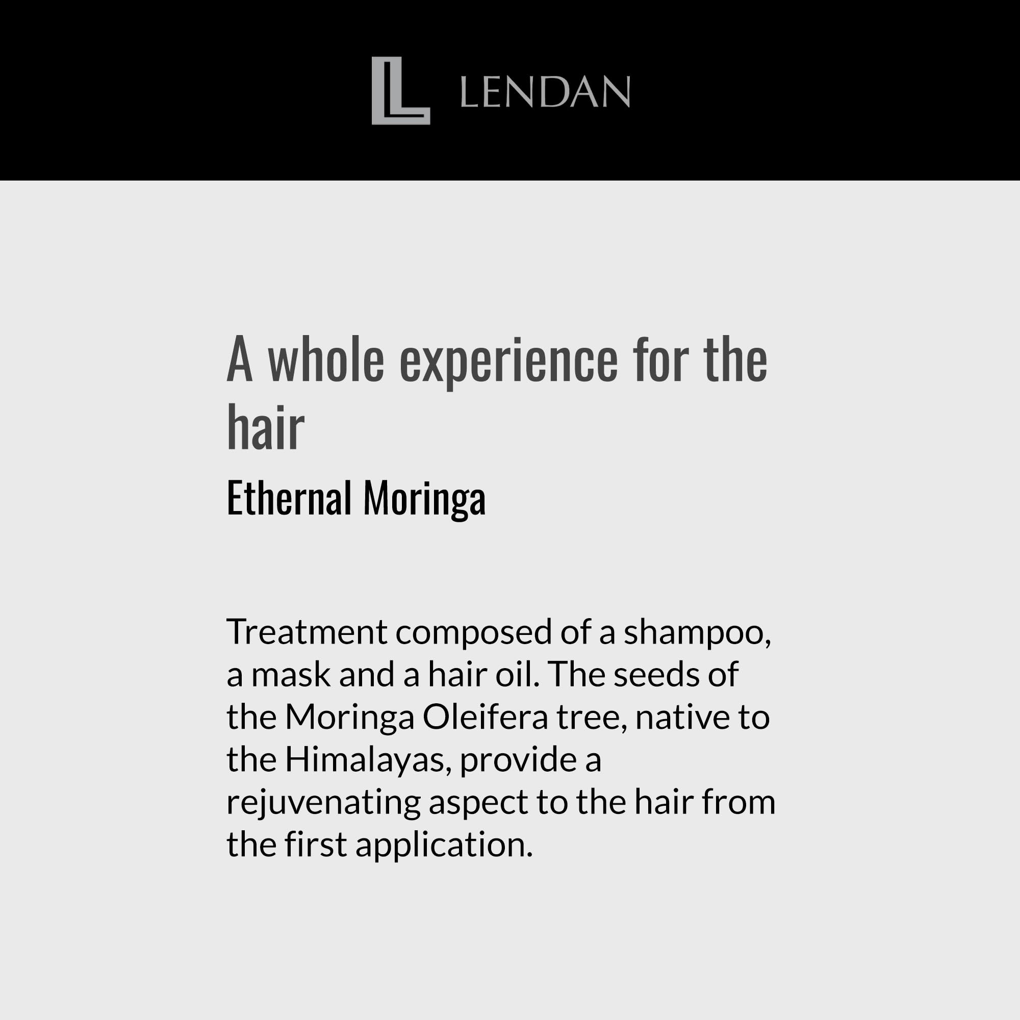Soins profonds grâce à l’huile de moringa pour cheveux secs.