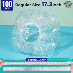 LEOBRO capucha transparente para cabello cómodo y protegido durante el lavado