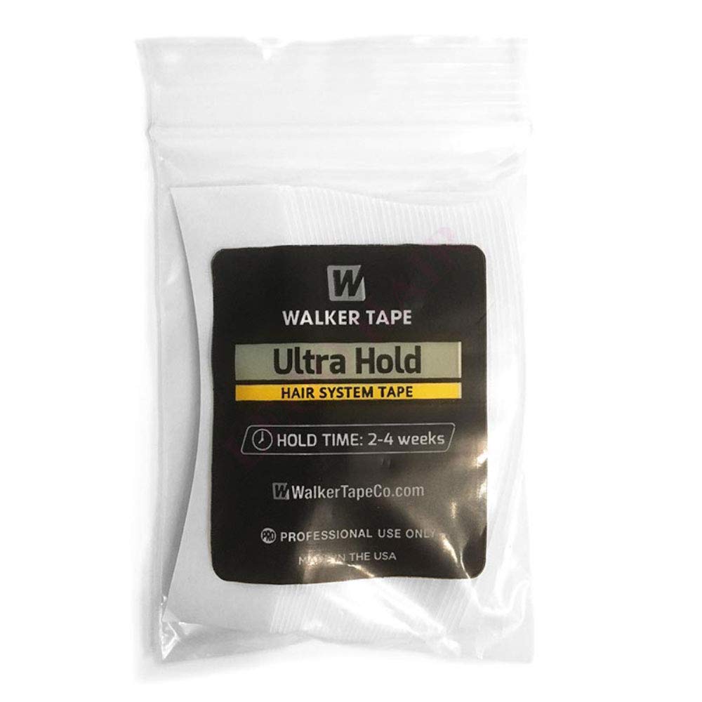 LEOO HAIR Ultra Hold en caja, adhesivo duradero para uso rápido.
