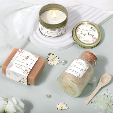 Vela de lavanda Lepiche de soja para crear un ambiente relajante.