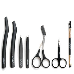 LePinko kit cejas siete-en-uno: acabado definido y cómodo de usar