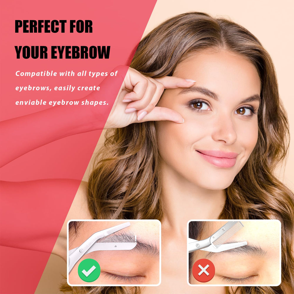 LePinko tijeras cejas, diseño multiuso para grooming facial