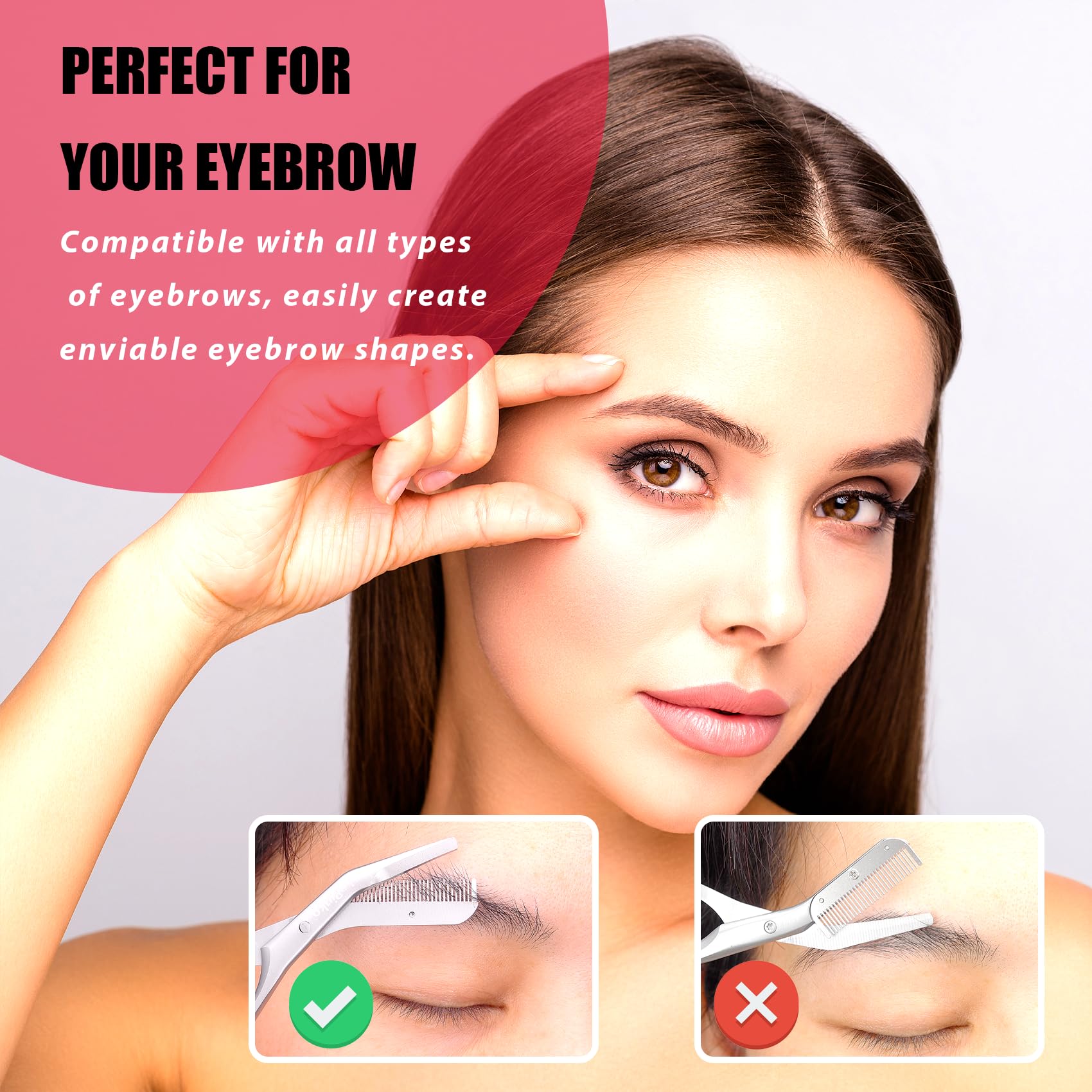 LePinko uso multipropósito para cejas, barba y vello facial.
