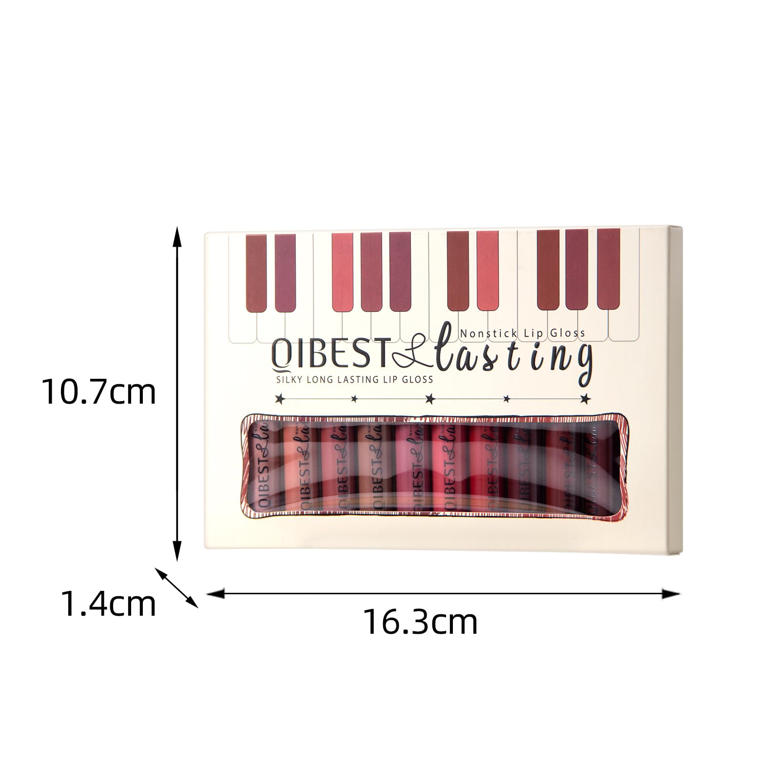 Labial lepke sin fragancia, apto para labios sensibles.