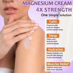 LEPONIX crema magnesio para masaje suave y recuperación muscular