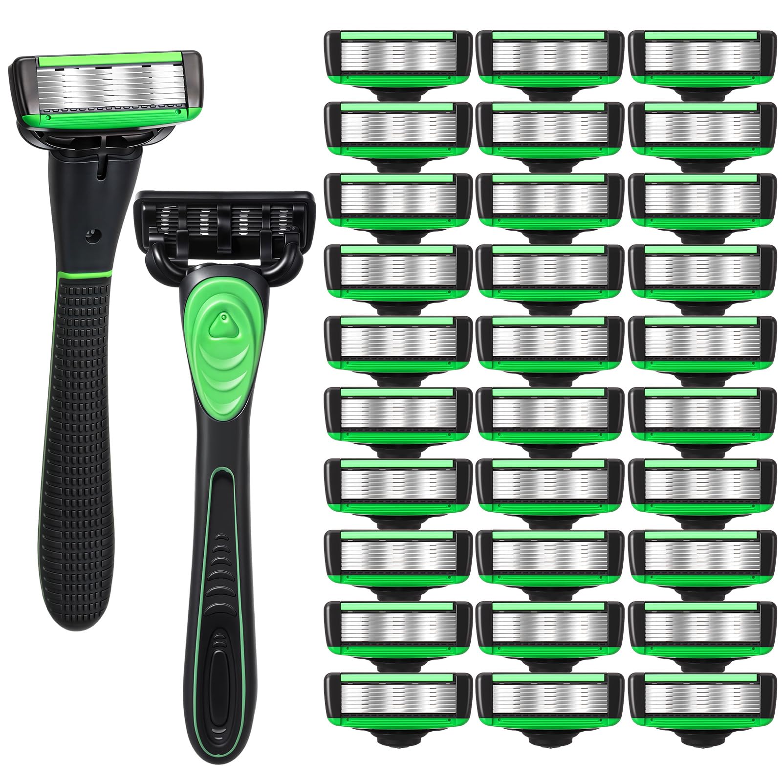 Kit Leriton de afeitado de 34 piezas para uso diario y viaje práctico.