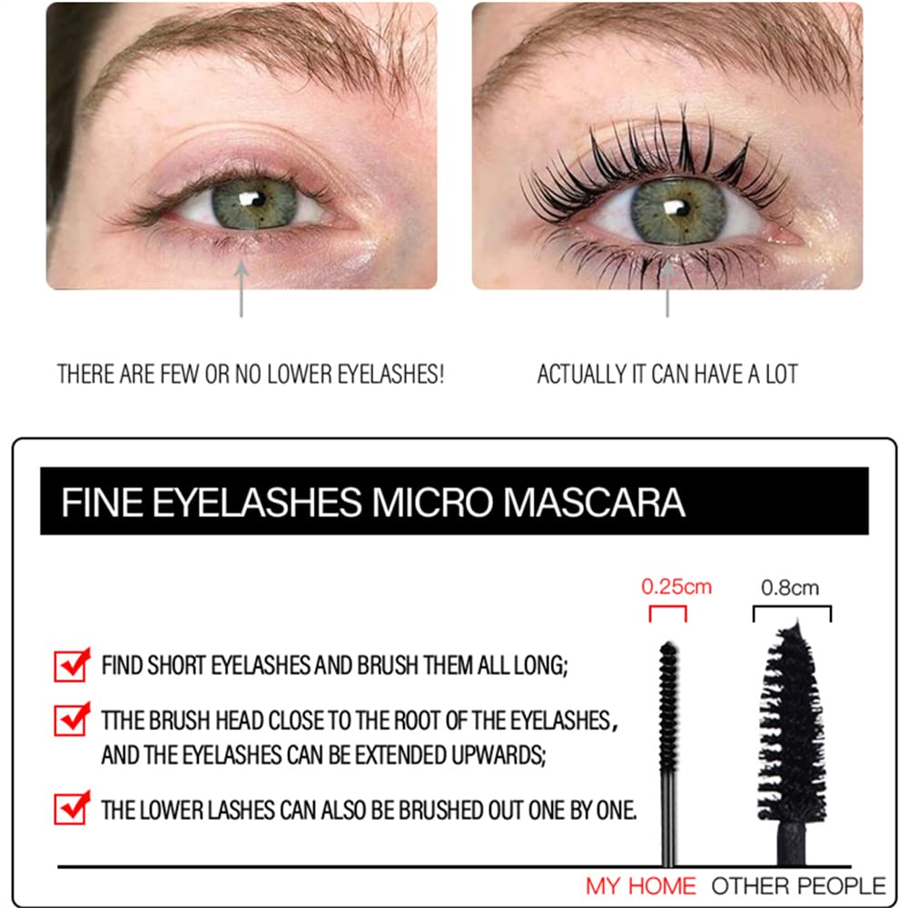 Lesiti Mascara Negra de volumen y longitud para pestañas más dramáticas.