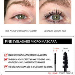 Lesiti Mascara Negra de volumen y longitud para pestañas más dramáticas.