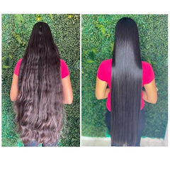Let Me Be Hair Keratin, brillance accrue et anti-frisottis pour cheveux soyeux.